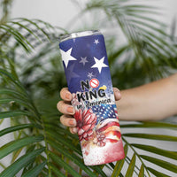 No Kings In America Skinny Tumbler Watercolor Floral - Wonder Print Shop