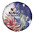 No Kings In America Spare Tire Cover Watercolor Floral - Wonder Print Shop
