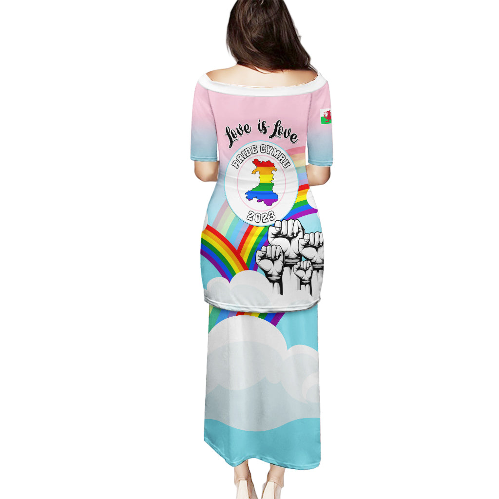 Pride Cymru Puletasi Welsh Dragon Rainbow Version - Wonder Print Shop