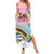 Pride Cymru Summer Maxi Dress Welsh Dragon Rainbow Version - Wonder Print Shop