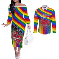 personalised-pride-cymru-couples-matching-off-the-shoulder-long-sleeve-dress-and-long-sleeve-button-shirts-love-is-love-welsh-red-dragon