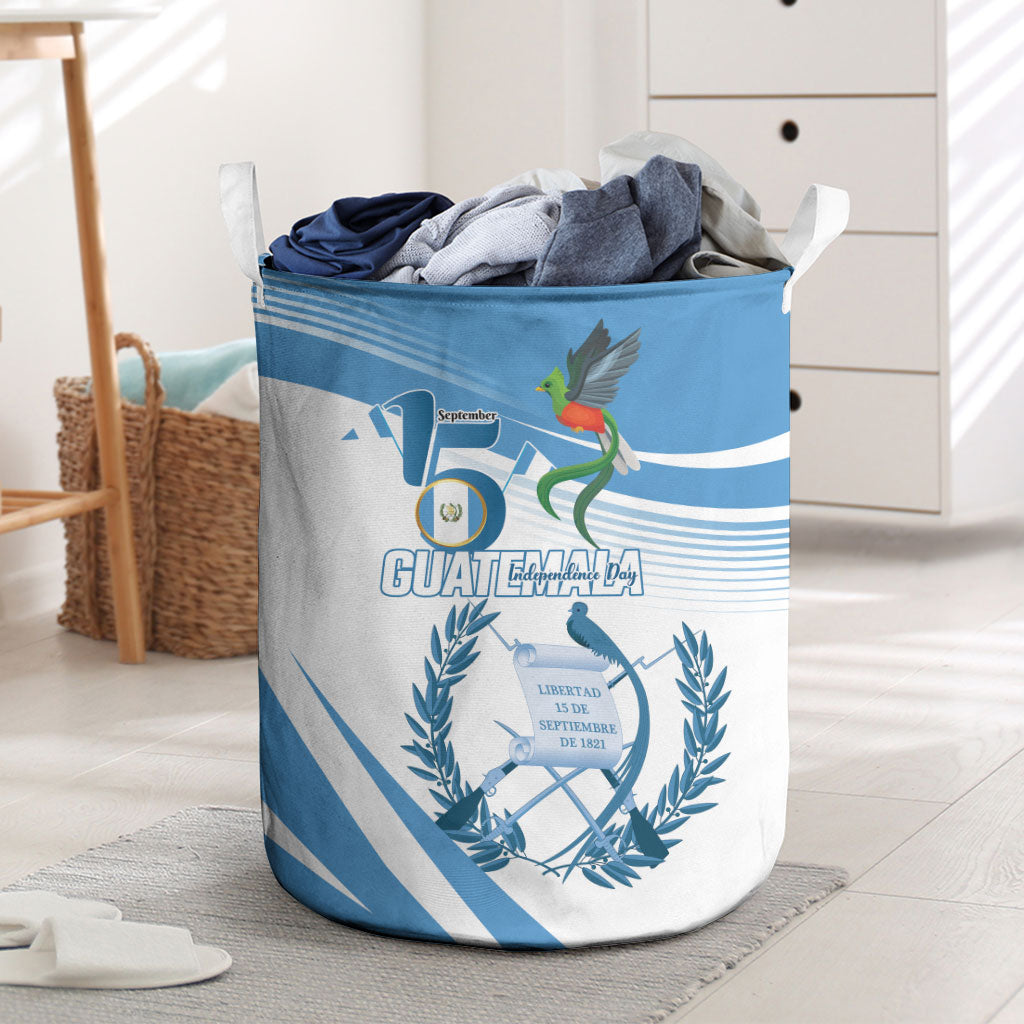 Guatemala 15 Septiembre 1821 Laundry Basket Happy Independence Day