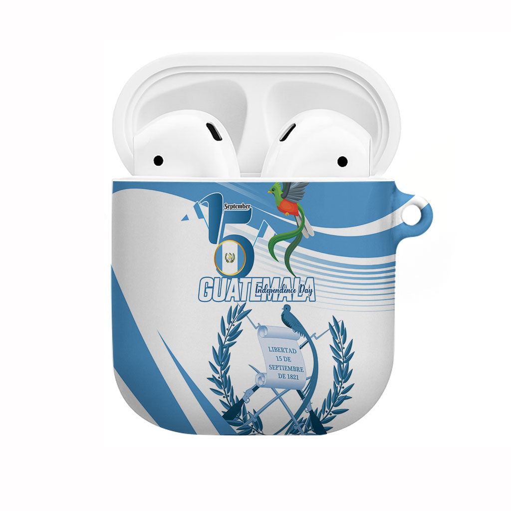 Guatemala 15 Septiembre 1821 AirPods Case Happy Independence Day