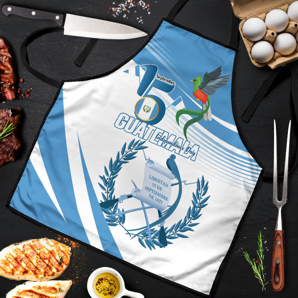 Guatemala 15 Septiembre 1821 Apron Happy Independence Day