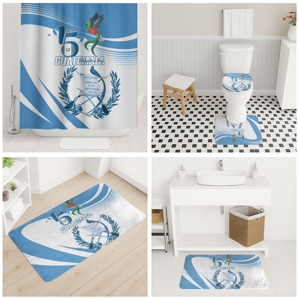 Guatemala 15 Septiembre 1821 Bathroom Set Happy Independence Day