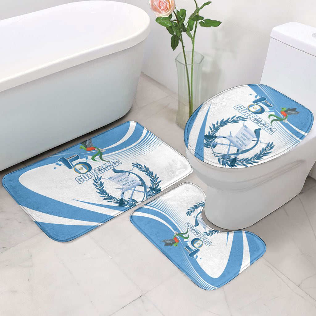 Guatemala 15 Septiembre 1821 Bathroom Set Happy Independence Day