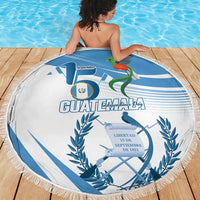 Guatemala 15 Septiembre 1821 Beach Blanket Happy Independence Day
