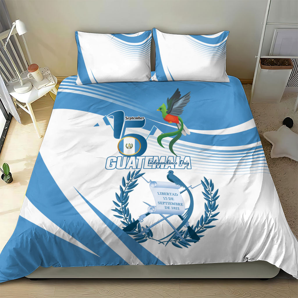 Guatemala 15 Septiembre 1821 Bedding Set Happy Independence Day