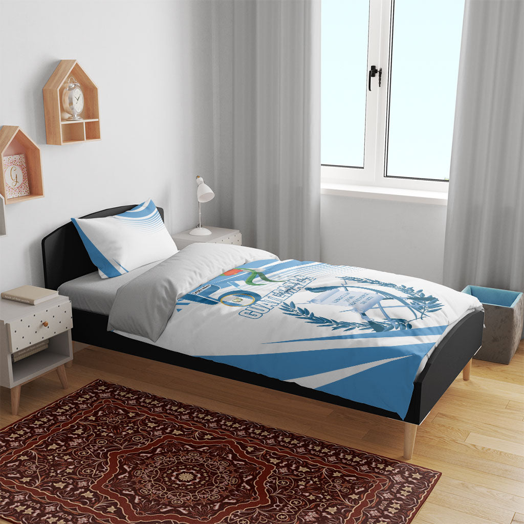 Guatemala 15 Septiembre 1821 Bedding Set Happy Independence Day