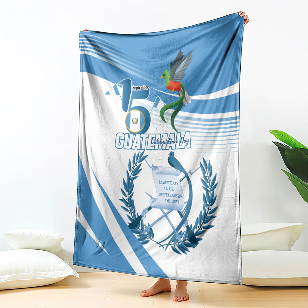Guatemala 15 Septiembre 1821 Blanket Happy Independence Day