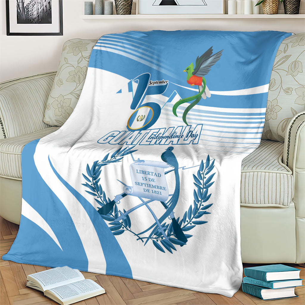 Guatemala 15 Septiembre 1821 Blanket Happy Independence Day