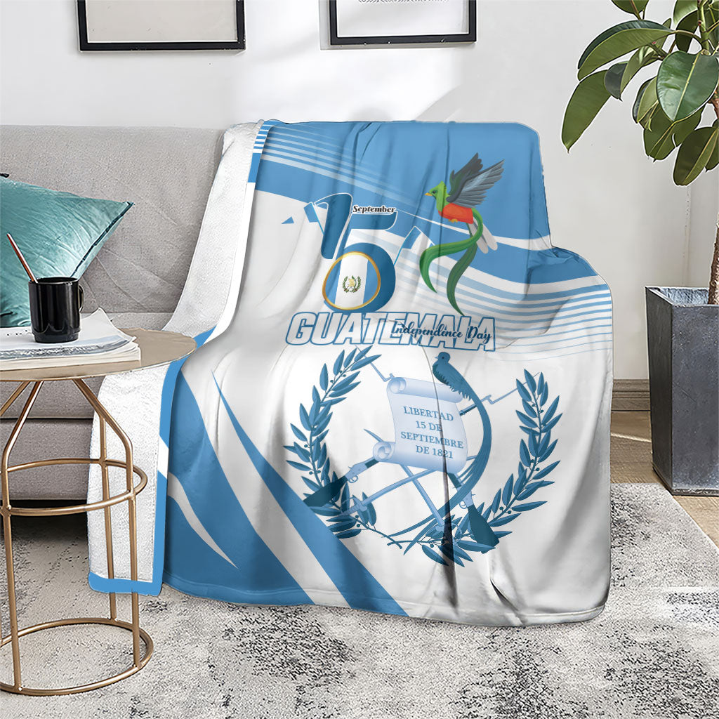 Guatemala 15 Septiembre 1821 Blanket Happy Independence Day