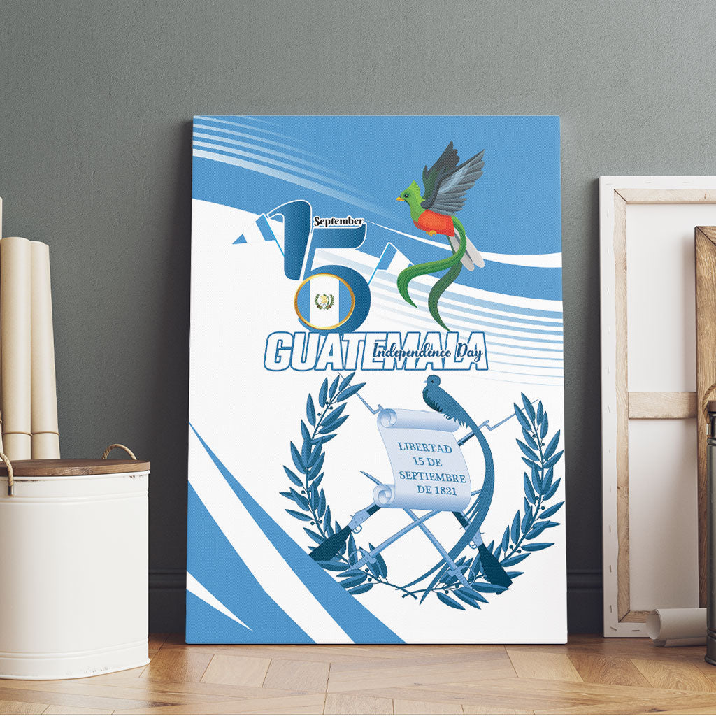 Guatemala 15 Septiembre 1821 Canvas Wall Art Happy Independence Day