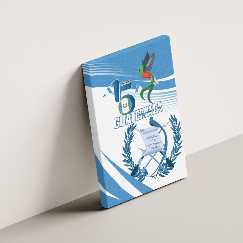 Guatemala 15 Septiembre 1821 Canvas Wall Art Happy Independence Day