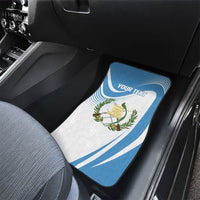 Personalized Guatemala 15 Septiembre 1821 Car Mats Happy Independence Day