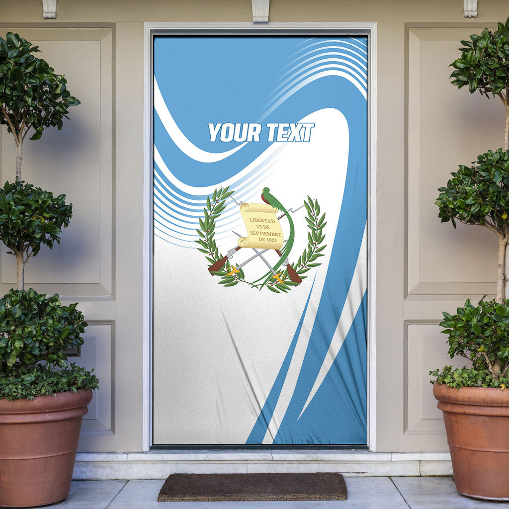 Personalized Guatemala 15 Septiembre 1821 Door Cover Happy Independence Day