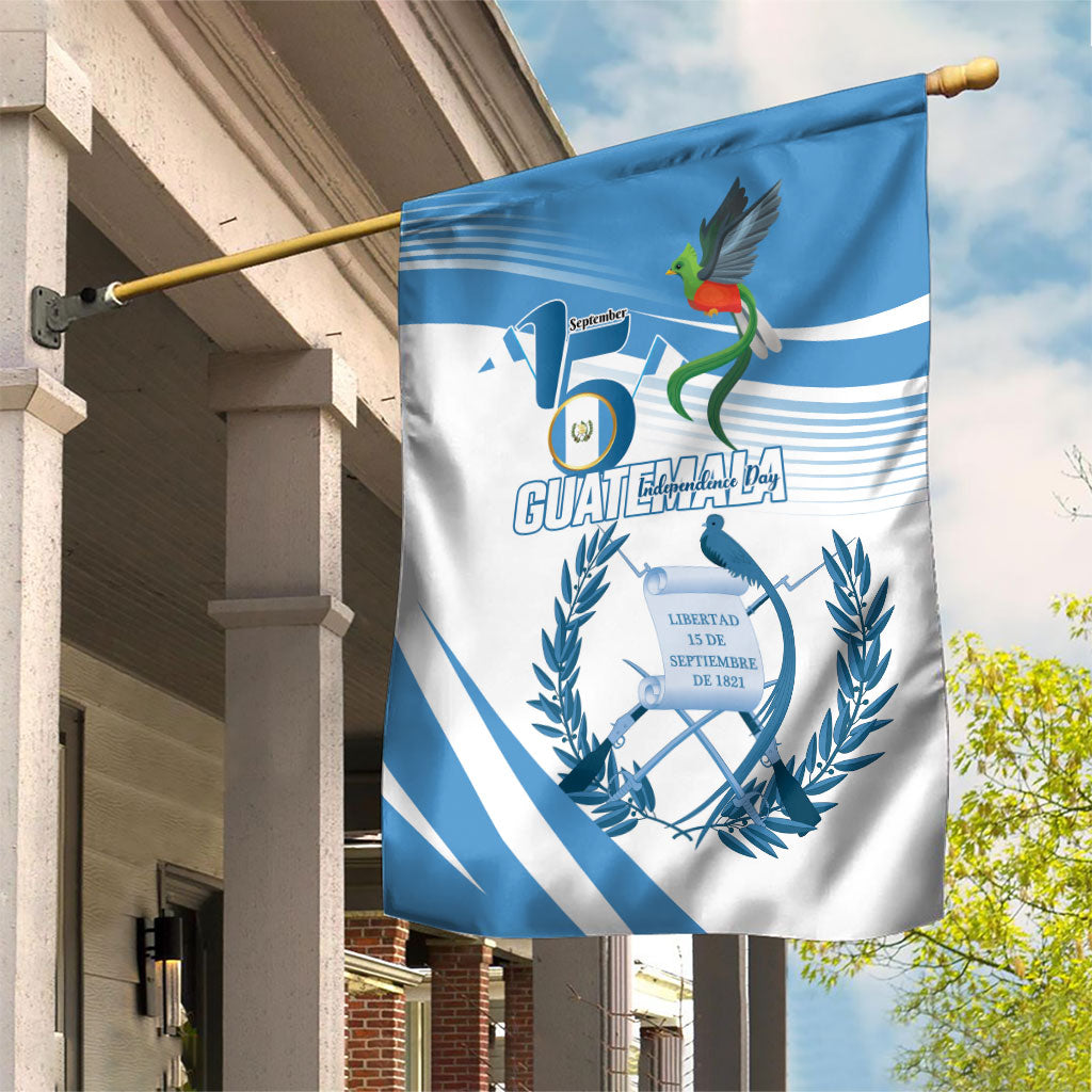 Guatemala 15 Septiembre 1821 Garden Flag Happy Independence Day
