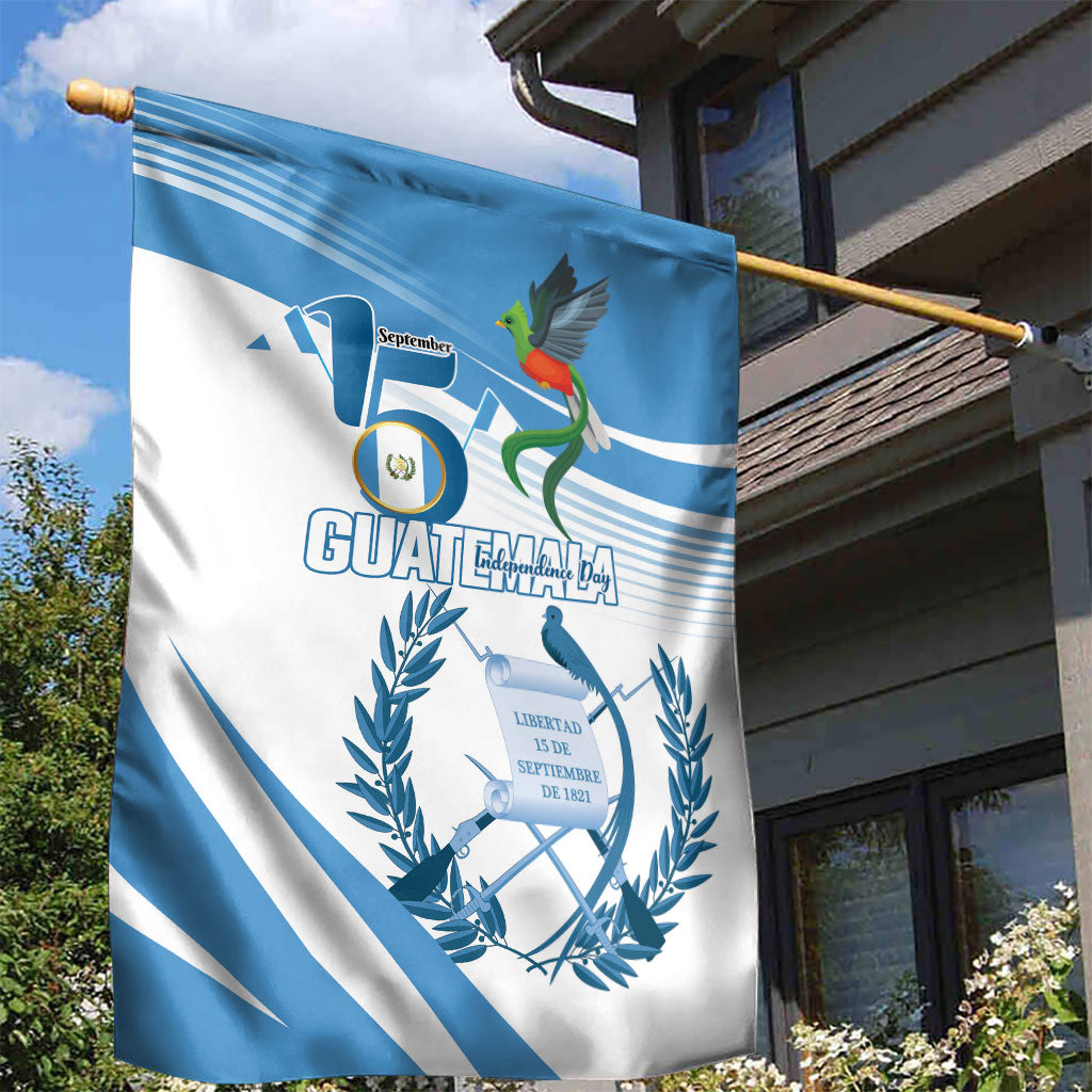 Guatemala 15 Septiembre 1821 Garden Flag Happy Independence Day