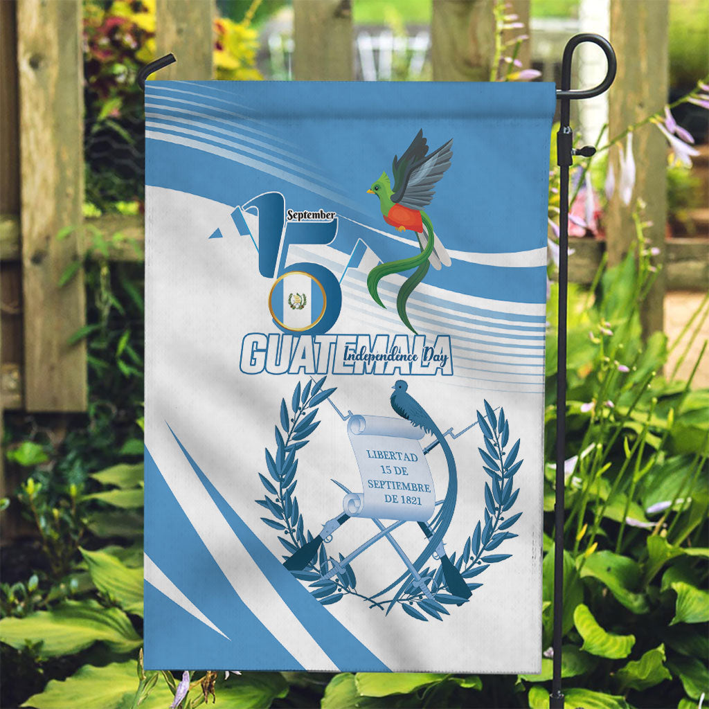 Guatemala 15 Septiembre 1821 Garden Flag Happy Independence Day
