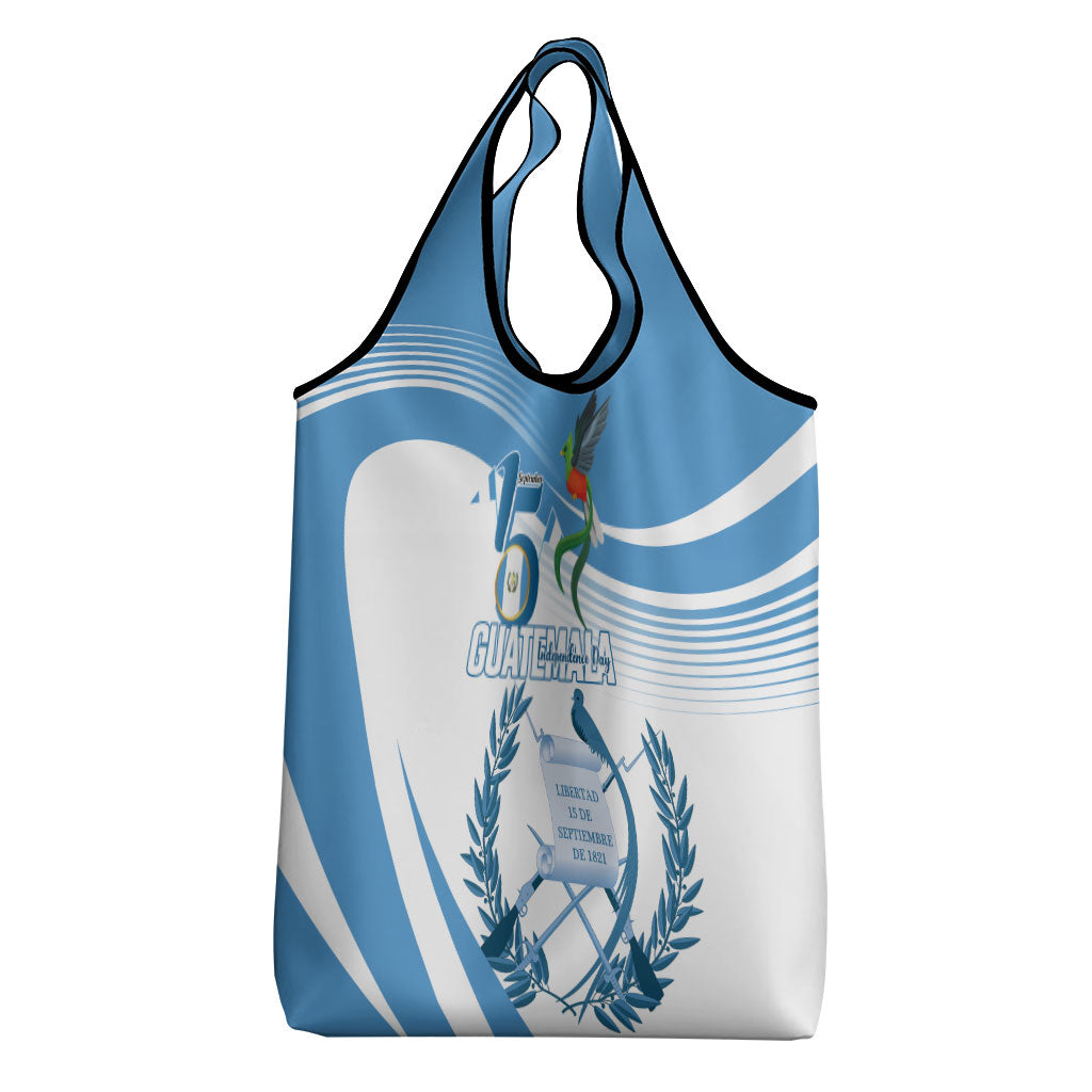 Guatemala 15 Septiembre 1821 Grocery Bag Happy Independence Day