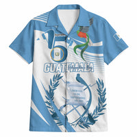 Personalized Guatemala 15 Septiembre 1821 Hawaiian Shirt Happy Independence Day