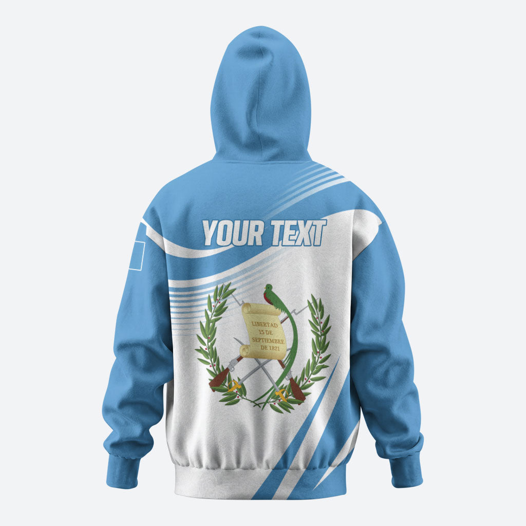Personalized Guatemala 15 Septiembre 1821 Hoodie Happy Independence Day