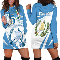 Personalized Guatemala 15 Septiembre 1821 Hoodie Dress Happy Independence Day