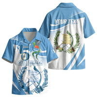 Personalized Guatemala 15 Septiembre 1821 Kid Hawaiian Shirt Happy Independence Day