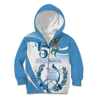 Personalized Guatemala 15 Septiembre 1821 Kid Hoodie Happy Independence Day