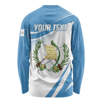 Personalized Guatemala 15 Septiembre 1821 Long Sleeve Shirt Happy Independence Day