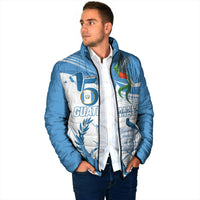 Personalized Guatemala 15 Septiembre 1821 Padded Jacket Happy Independence Day