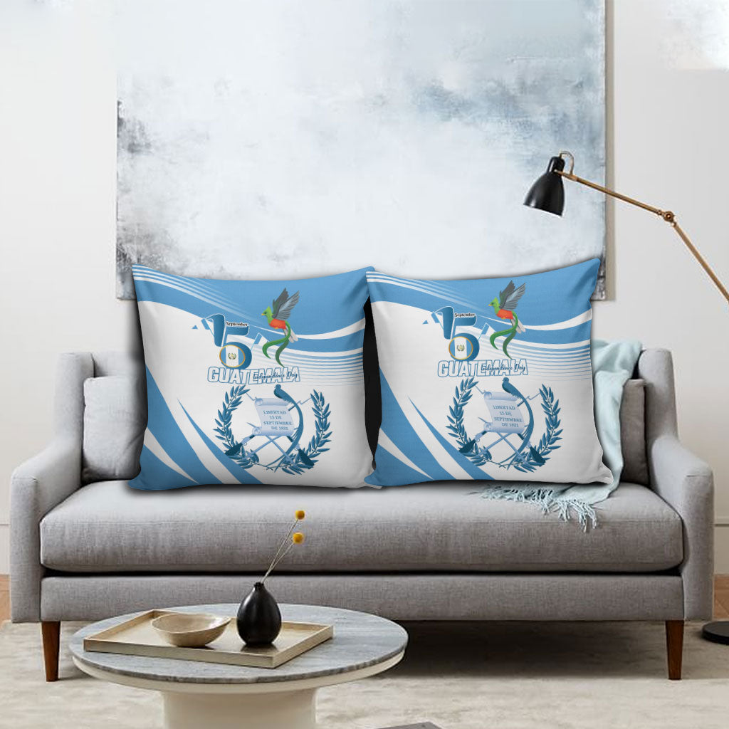 Guatemala 15 Septiembre 1821 Pillow Cover Happy Independence Day