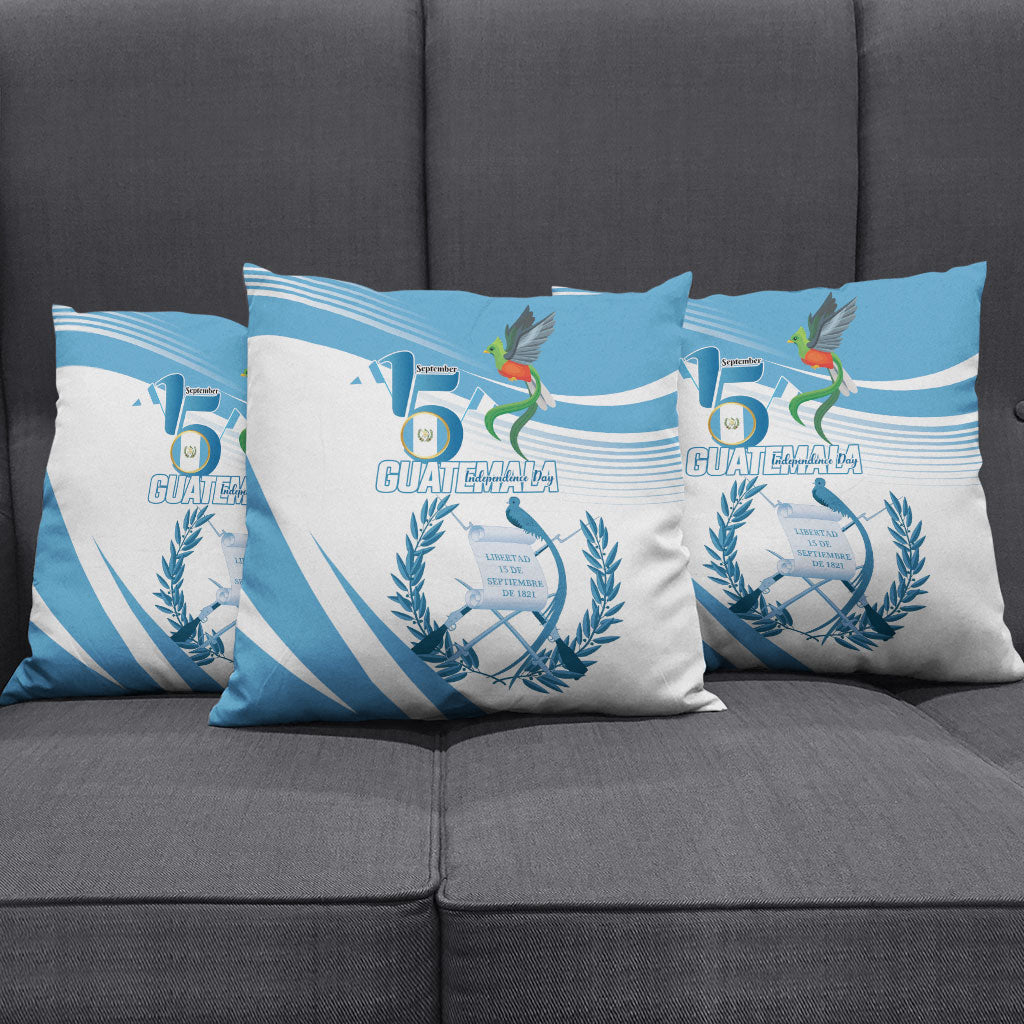 Guatemala 15 Septiembre 1821 Pillow Cover Happy Independence Day