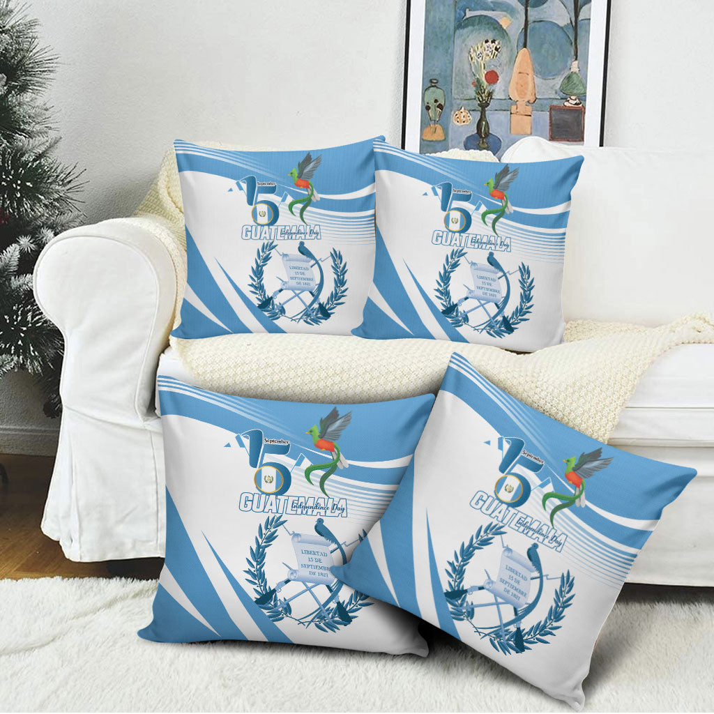 Guatemala 15 Septiembre 1821 Pillow Cover Happy Independence Day