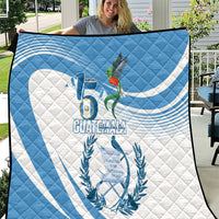 Guatemala 15 Septiembre 1821 Quilt Happy Independence Day