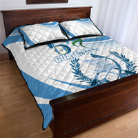 Guatemala 15 Septiembre 1821 Quilt Bed Set Happy Independence Day