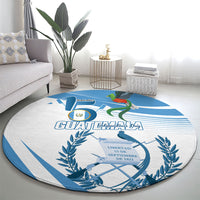 Guatemala 15 Septiembre 1821 Round Carpet Happy Independence Day