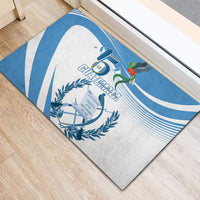 Guatemala 15 Septiembre 1821 Rubber Doormat Happy Independence Day