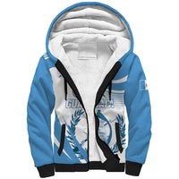 Personalized Guatemala 15 Septiembre 1821 Sherpa Hoodie Happy Independence Day