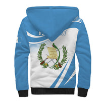 Personalized Guatemala 15 Septiembre 1821 Sherpa Hoodie Happy Independence Day