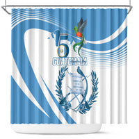 Guatemala 15 Septiembre 1821 Shower Curtain Happy Independence Day