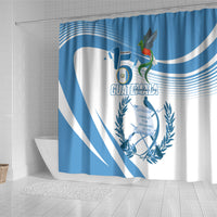 Guatemala 15 Septiembre 1821 Shower Curtain Happy Independence Day