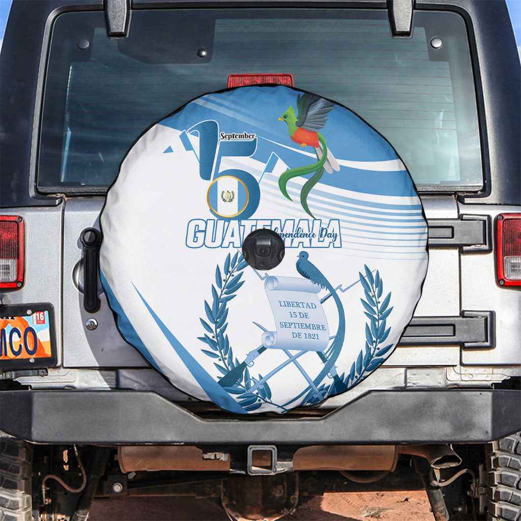 Guatemala 15 Septiembre 1821 Spare Tire Cover Happy Independence Day