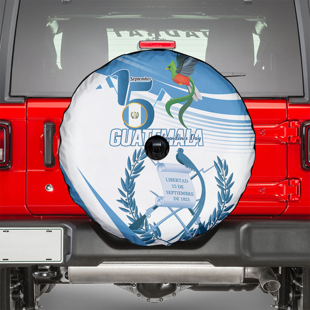 Guatemala 15 Septiembre 1821 Spare Tire Cover Happy Independence Day