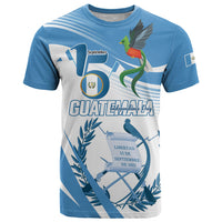 Personalized Guatemala 15 Septiembre 1821 T Shirt Happy Independence Day