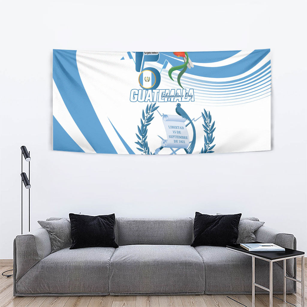 Guatemala 15 Septiembre 1821 Tapestry Happy Independence Day