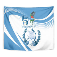 Guatemala 15 Septiembre 1821 Tapestry Happy Independence Day
