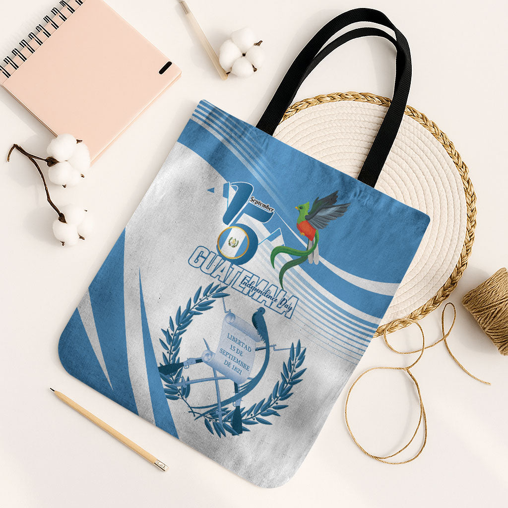 Guatemala 15 Septiembre 1821 Tote Bag Happy Independence Day