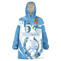 Personalized Guatemala 15 Septiembre 1821 Wearable Blanket Hoodie Happy Independence Day