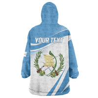 Personalized Guatemala 15 Septiembre 1821 Wearable Blanket Hoodie Happy Independence Day